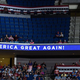 The underwhelming crowd at President Donald Trump’s campaign rally in Tulsa, Oklahoma.